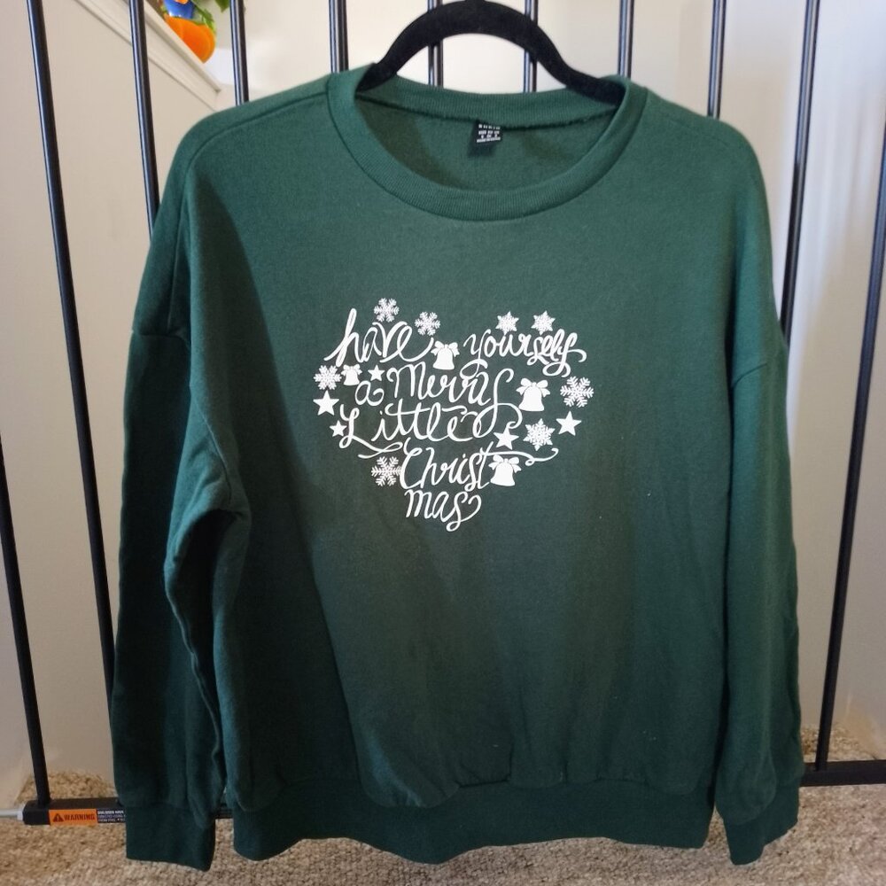 Drop Shoulder oversized Xmas sweater